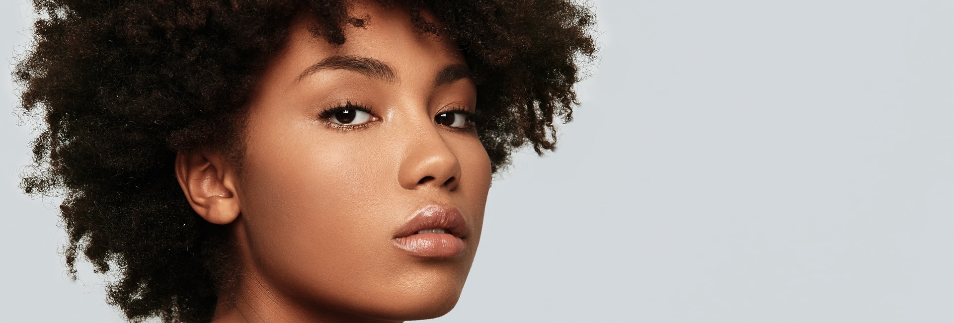 Black woman with great skin